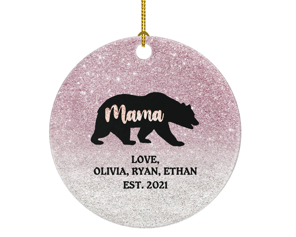 Mama Bear Ornament, Gift for Women, Mama Bear Gift, Mother's Day Gift, Christmas Ornament for Mom