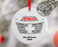 Emergency Room ER  Nurse Personalized Christmas Ornament
