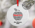 Makeup Artist Personalized Christmas Ornament