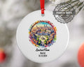 Madrid, Spain, Ornament, Engagement, Married, Travel, Gift for Engaged Couple, Engagement Gift, Trip, Vacation Souvenir