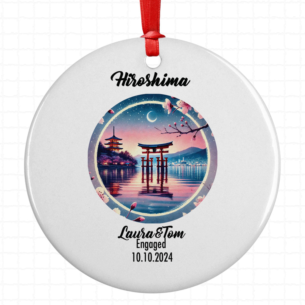 Hiroshima, Engagement, Married, Travel, Gift for Engaged Couple, Engagement Gift, Trip, Vacation Souvenir