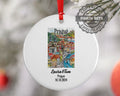 Prague, Czech Republic, Ornament, Engagement, Married, Travel, Gift for Engaged Couple, Engagement Gift, Trip, Vacation Souvenir