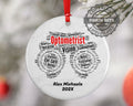 Optometrist Personalized Christmas Ornament