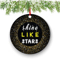 Shine Like Stars Christmas Ornament - Inspirational Christmas Ornament - Funny Christmas Ornaments - Unique Ornaments - Free Gift Box