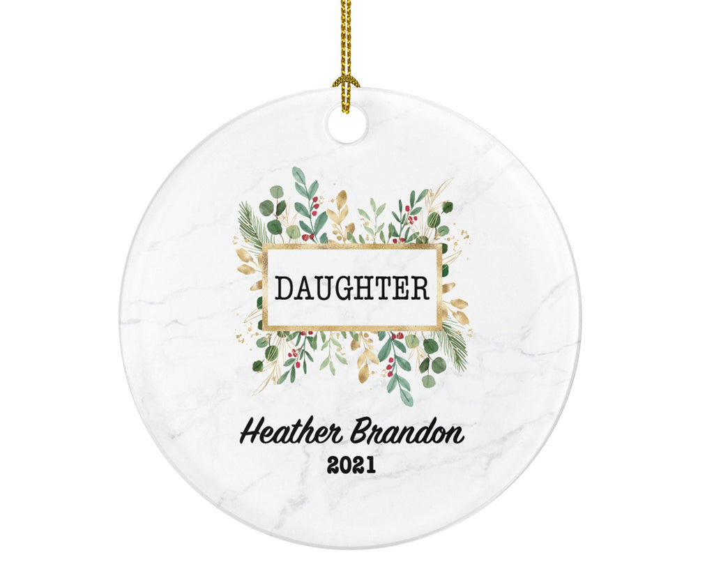 Daughter Ornament, Daughter Gifts, Christmas Ornament, Daughter Gift from Mom, Gift for Daughter, Mom and Daughter, Special Daughter