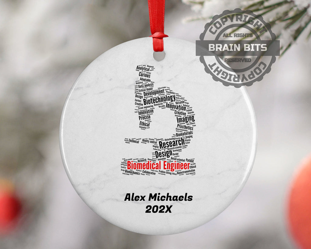 Biomedical Engineer Personalized Christmas Ornament
