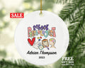 School Psychologist Christmas Ornament Personalized