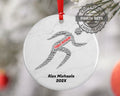 Fitness Instructor Personalized Christmas Ornament