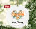 Personalized Scuba Diving Bar Christmas Ornament - Diving Lover Gift, Diving Equipment Christmas Tree Ornament