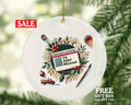New Driver Christmas Ornament Personalized - Car Driving License Owner Driver's License Plate Custom Gift For Teenage
