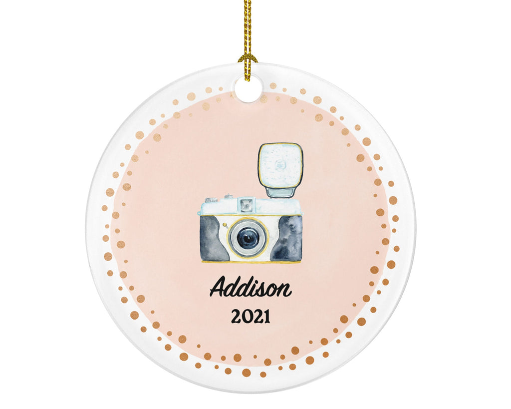 Photography Camera Photographer Ornament Personalized Wedding Gift Custom Shoot People