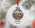 Beijing, Pekin, China Ornament, Engagement, Married, Travel, Gift for Engaged Couple, Engagement Gift, Trip, Vacation Souvenir