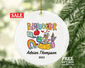 Para Educator Christmas Ornament Personalized - Custom Teacher Education Child