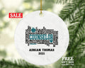 Counselor Christmas Ornament Personalized - Best Counselor - Custom Name Gift