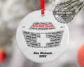 Mental Health Counselor Personalized Christmas Ornament