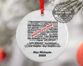 Administrative Services Manager Personalized Christmas Ornament