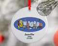 Sweden Cultural Symbols, Ornament, Engagement, Married, Travel, Gift for Engaged Couple, Engagement Gift, Trip, Vacation Souvenir
