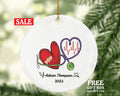 Cardiologist Medical Cardiac Doctor Christmas Ornament Personalized - Health Worker Gift from Patient for Physician Practitioner MD