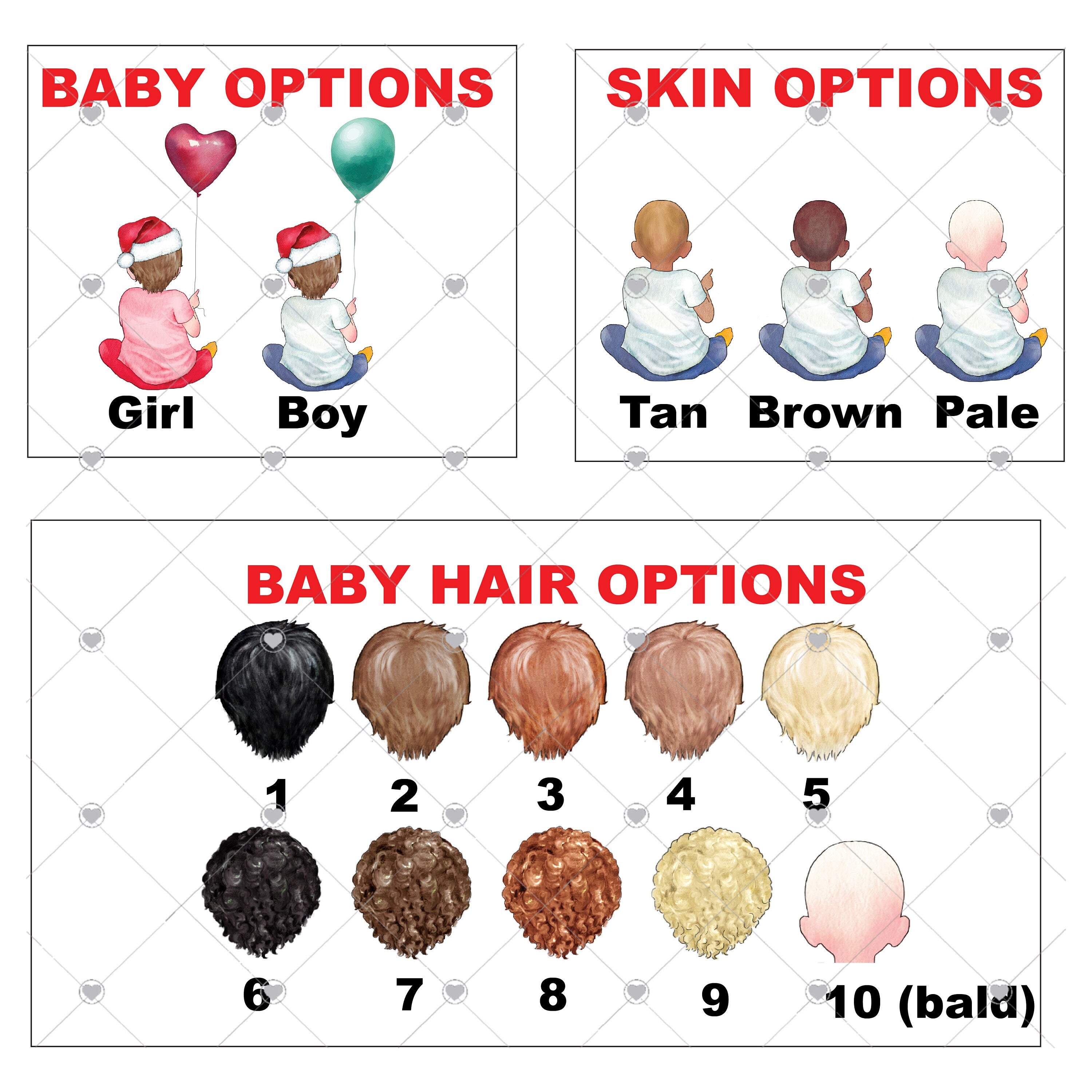 Personalized Christmas Ornament Baby's First New Baby Portrait Parent Girl Boy Mommy Daddy Mom Dad Newborn 1st Gift Custom Name Present