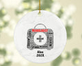 Personalized Neurologist Christmas Ornament – Custom Doctor Gift – Brain Specialist Ornament – Medical Professional Holiday Keepsake