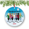 Soul Sisters for 5 6 7 8 Best Friends Christmas Ornament for Sisters, Personalized Ornament, BFF Gift, Personalized Friend Ornament, Besties