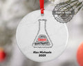 Chemist Personalized Christmas Ornament