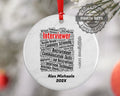 Interviewer Personalized Christmas Ornament