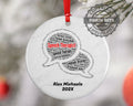 Speech Therapist Personalized Christmas Ornament