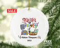 Director of Radiology Christmas Ornament Personalized - X-Ray Radiologic Scan Health Worker Gift