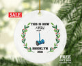 Electric Scooter Christmas Ornament Personalized - Hoverboard Riding Scooter Gift Motorized Kids Balance Board Wheel Scooter, Segway