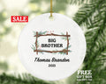Big Brother Christmas Ornament - Best Big Brother Ever Custom Gift