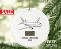 Airport Pilot Christmas Ornament Personalized - Custom Gift For Pilot