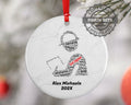 Civil Engineer Personalized Christmas Ornament