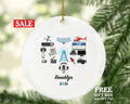 Journalist Christmas OrnamentPersonalized , Journalism Gift, Journalist Reporter Gift